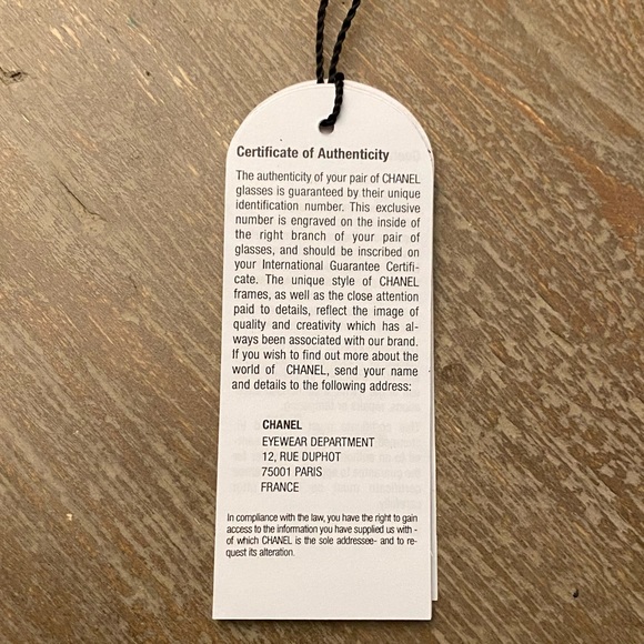 RARE CHANEL Rimless Sunglasses 4017 D Blue Purple Gradient Rhinestones - Picture 12 of 15